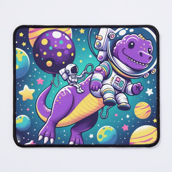 Item preview, Galactic Dinosaur Exploring Space designed and sold by PQuinnArt3.