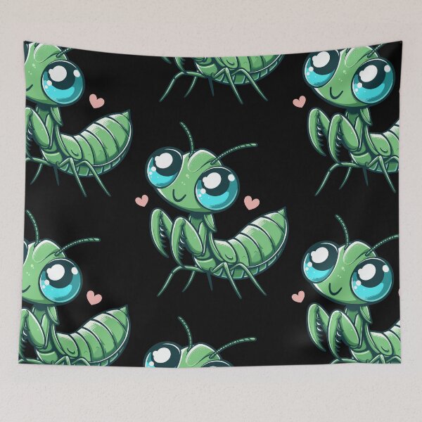 Item preview, Elegant Mantis Pose designed and sold by ArtfulWeave.