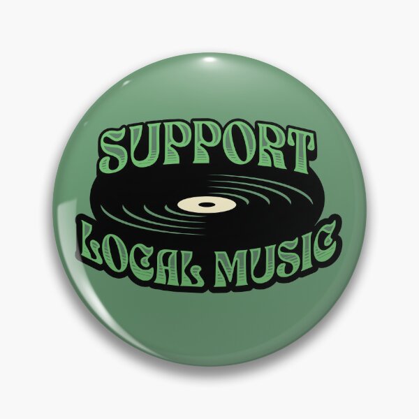 Item preview, Support Local Music designed and sold by lizardisland.