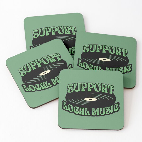 Item preview, Support Local Music designed and sold by lizardisland.