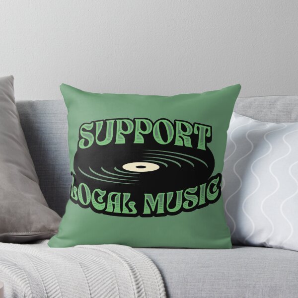 Item preview, Support Local Music designed and sold by lizardisland.