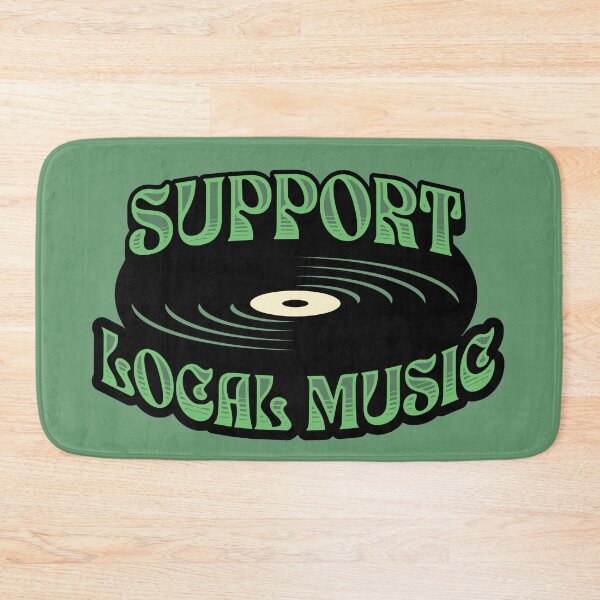 Item preview, Support Local Music designed and sold by lizardisland.