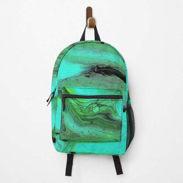 Item preview, La Dee Dah 2 Acrylic Abstract Flowing Green designed and sold by Doug Siegel.