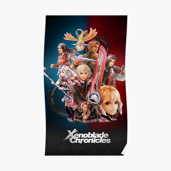 Chroniques de Xenoblade - Cast principal Poster
