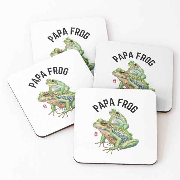 Item preview, Papa Frog and Baby Frog designed and sold by Roy & Tiffany.