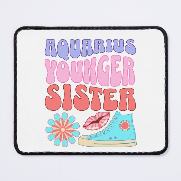 Item preview, Aquarius younger sister in retro pastel colours designed and sold by BritishDelights.