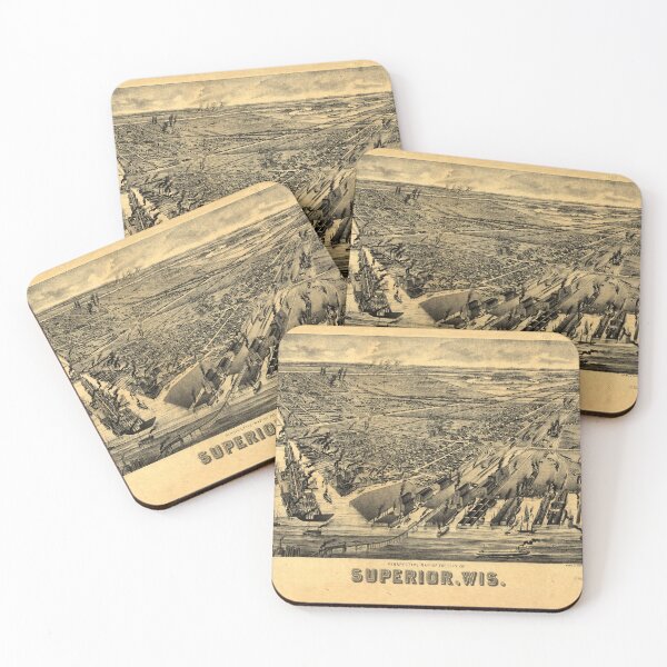 Item preview, Superior, Wisconsin (1893) designed and sold by allhistory.