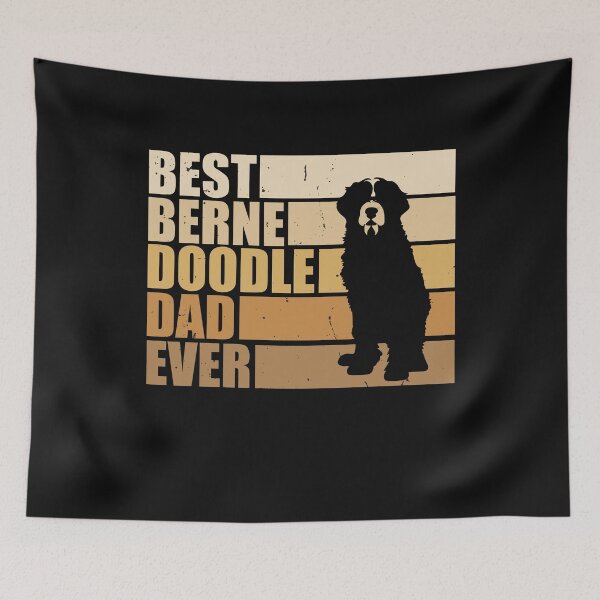 Item preview, Bernedoodle Dad Doodle Dog Owner Puppy Vintage designed and sold by clothesy7.