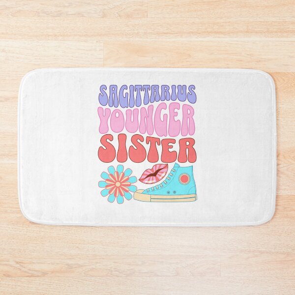 Item preview, Sagittarius younger sister in retro pastel colours designed and sold by BritishDelights.