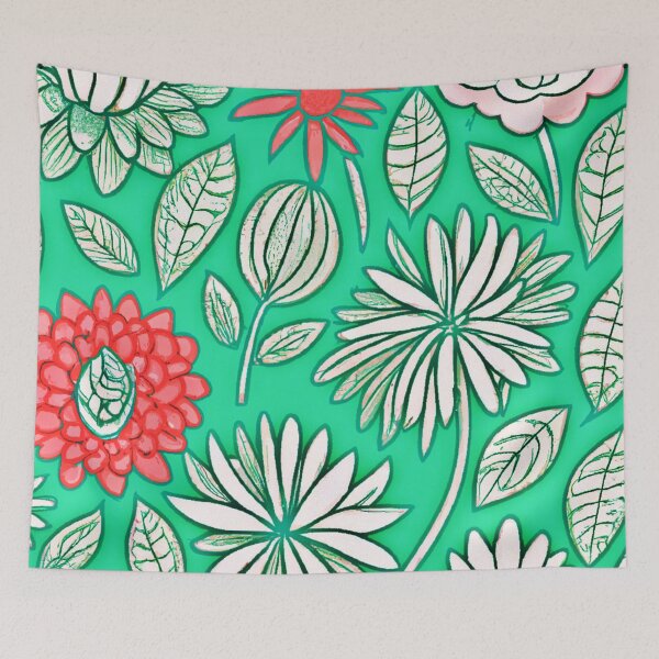 Item preview, Floral Elegance Symphony Pattern designed and sold by Health And Fitness Posts e-Store.