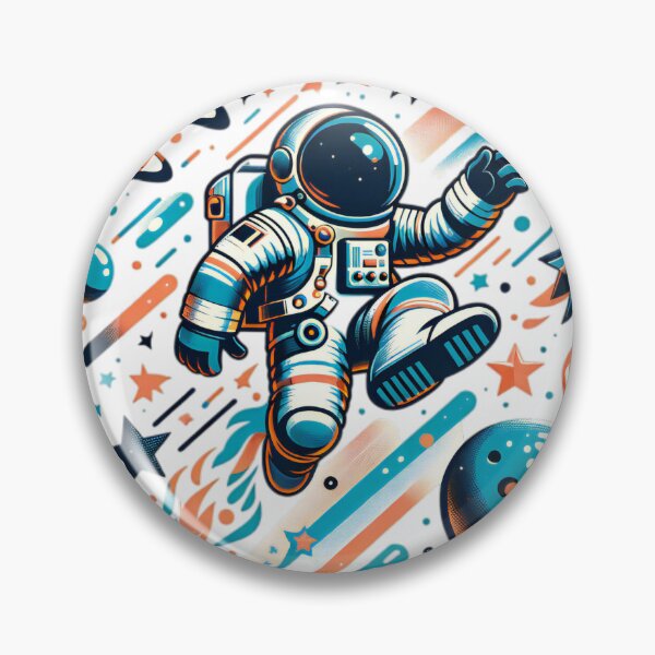 Item preview, Astronaut Adventure Amongst the Stars designed and sold by PQuinnArt3.