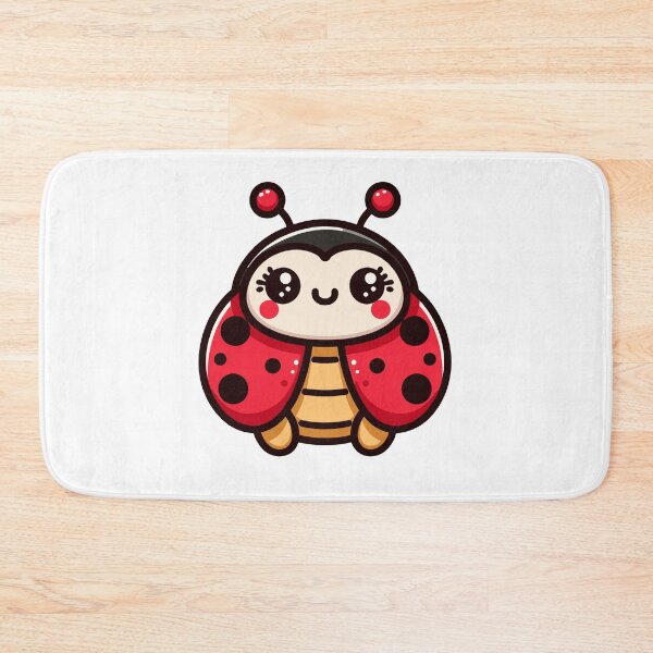 Item preview, Playful Ladybug Cartoon designed and sold by ArtfulWeave.