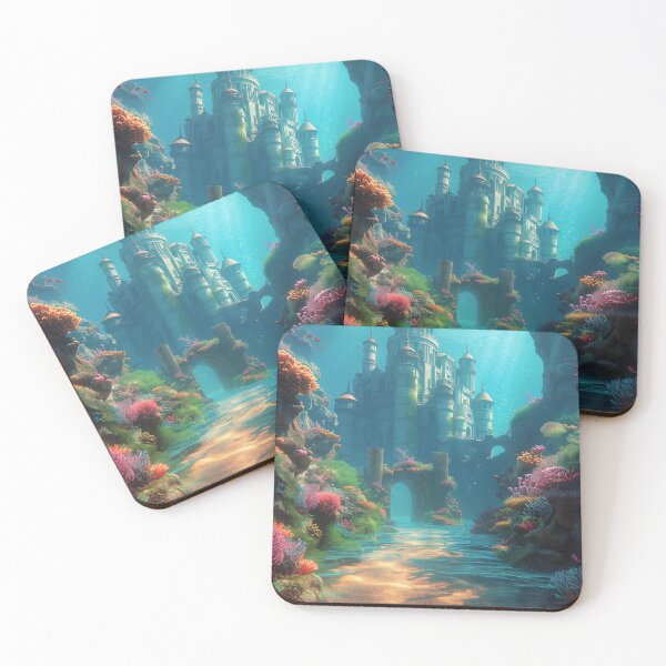 Item preview, Neptune's Realm: The Coral Crowned Citadel designed and sold by StackJokes.