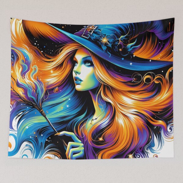 Item preview, Stellar Enchantress: Whispers of the Cosmic Wind designed and sold by Vitalka-uk.