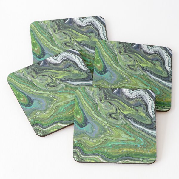 Item preview, Obsession 2 Wild Green Acrylic Abstract  designed and sold by Doug  Siegel.