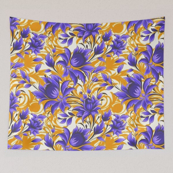 Item preview, Vintage Floral Digital Pattern designed and sold by zolarche.
