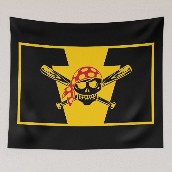 Item preview, Pittsburgh Baseball Keystone Flag designed and sold by Tara Stark.