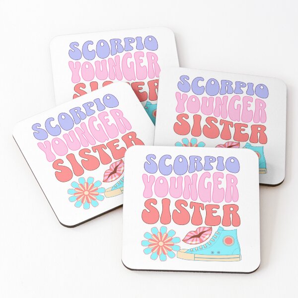 Item preview, Scorpio younger sister in retro pastel colours designed and sold by BritishDelights.