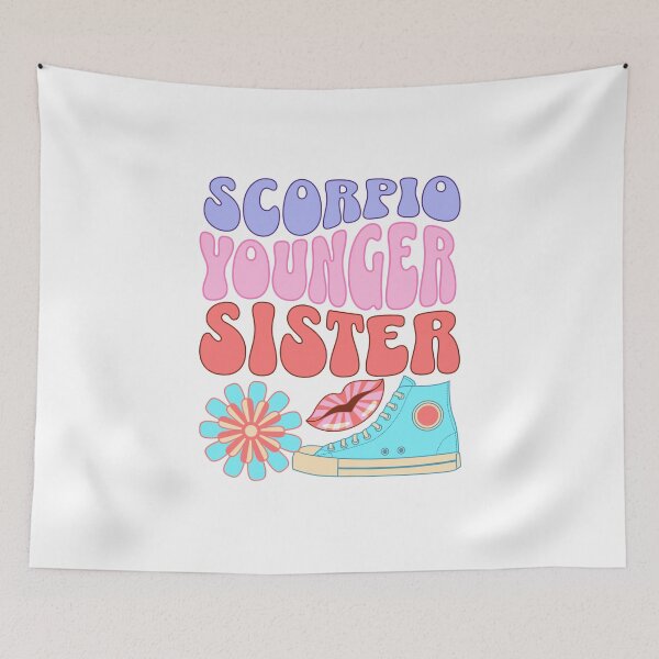 Item preview, Scorpio younger sister in retro pastel colours designed and sold by BritishDelights.
