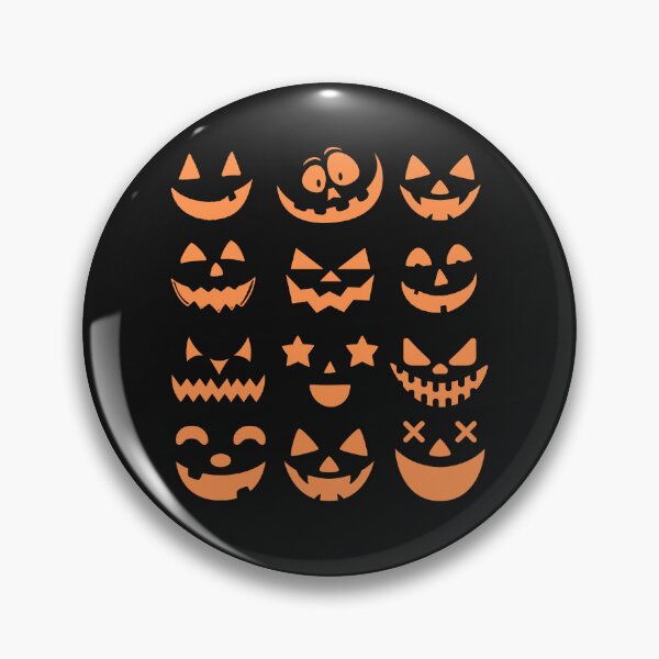 Item preview, Cute Halloween Pumpkin Faces, Fall, Autumn, Halloween Design designed and sold by GEM STYLE.