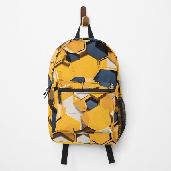 Item preview, A group of yellow and blue hexagons designed and sold by johndesign88.