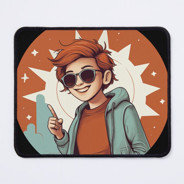 Item preview, Stay Positive Redhead Boy designed and sold by CoolMantras.