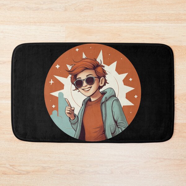Item preview, Stay Positive Redhead Boy designed and sold by CoolMantras.
