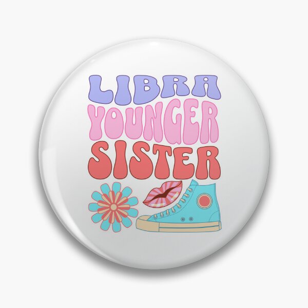 Item preview, Libra younger sister in retro pastel colours designed and sold by BritishDelights.