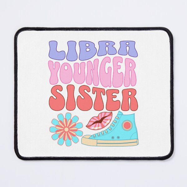 Item preview, Libra younger sister in retro pastel colours designed and sold by BritishDelights.