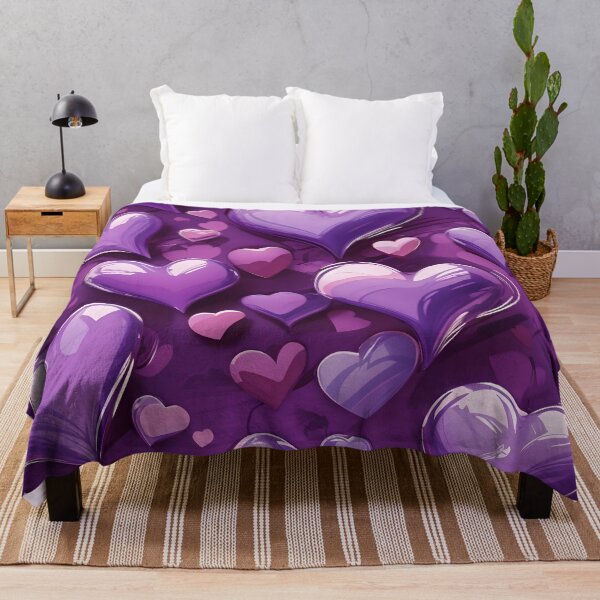 Item preview, A group of purple hearts designed and sold by johndesign88.