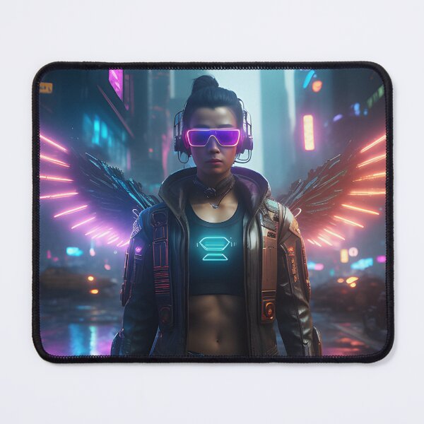 Item preview, Cyberpunk Angel designed and sold by Awesome Things.