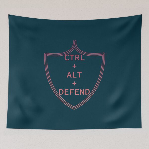 Item preview, Ctrl+Alt+Defend (red) designed and sold by McNerdic.