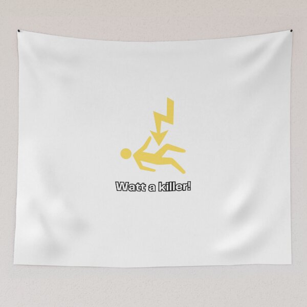 Item preview, Watt es un asesino: la electricidad mata designed and sold by matdiazl.