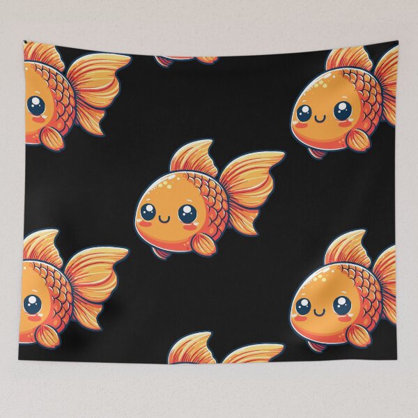 Item preview, Aquarium Explorer Goldfish designed and sold by ArtfulWeave.