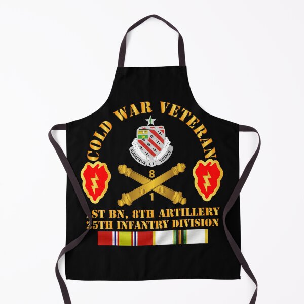 Item preview, Army - Cold War Vet w 1st Bn 8th Artillery - 25th ID w COLD SVC designed and sold by Military Insignia Products.