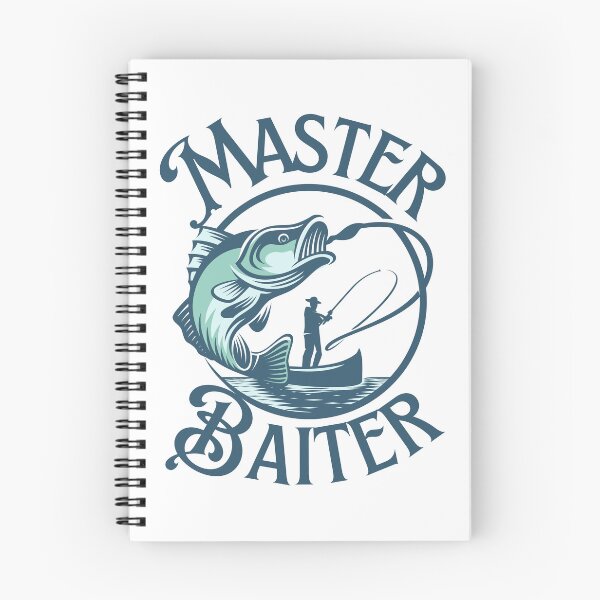 Item preview, master baiter funny fishing design designed and sold by Alyn8.