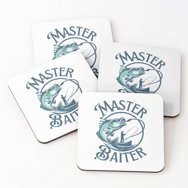 Item preview, master baiter funny fishing design designed and sold by Alyn8.