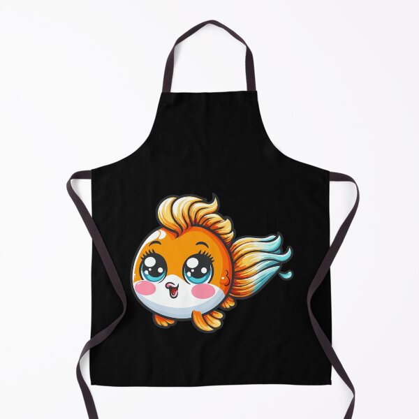 Item preview, Playful Goldfish Cartoon designed and sold by ArtfulWeave.