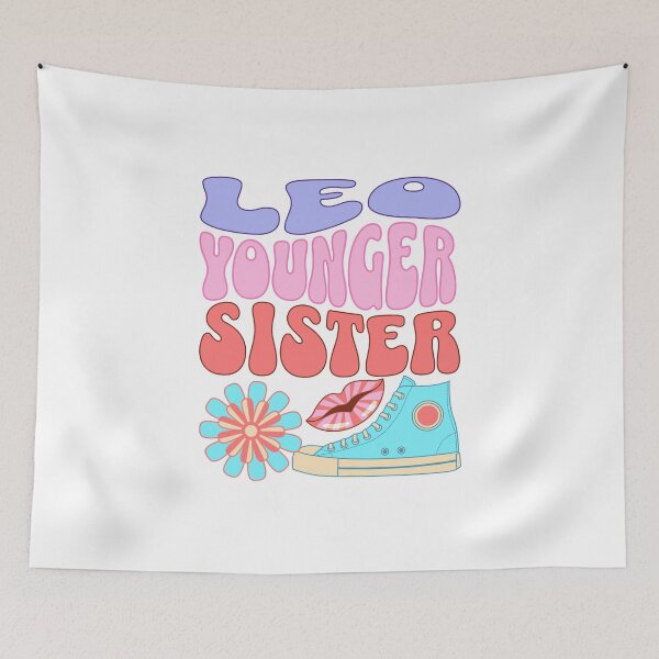 Item preview, Leo younger sister in retro pastel colours designed and sold by BritishDelights.