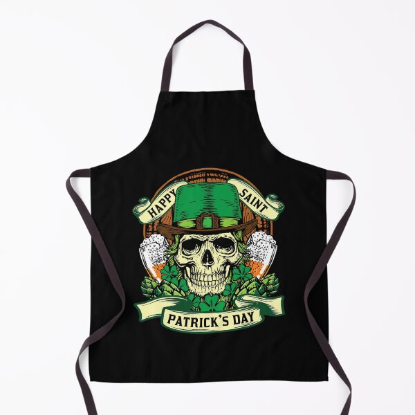 Item preview, Happy St Patricks Day Skull Clover Green Shamrock Gift Idea designed and sold by BalladOfZeus.