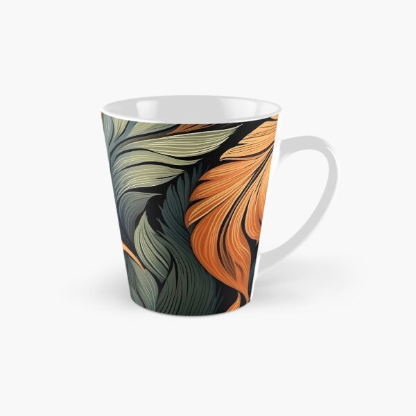 Item preview, toffee color swirling abstract decorative print designed and sold by dcrc.