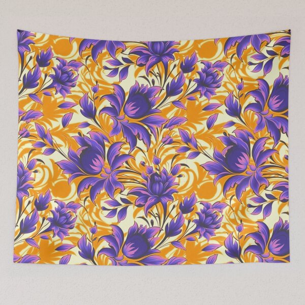 Item preview, Vintage Floral Digital Pattern designed and sold by zolarche.