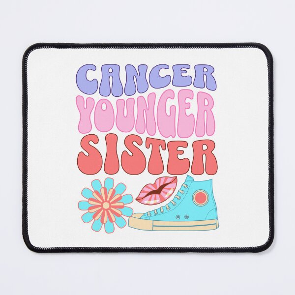 Item preview, Cancer younger sister in retro pastel colours designed and sold by BritishDelights.