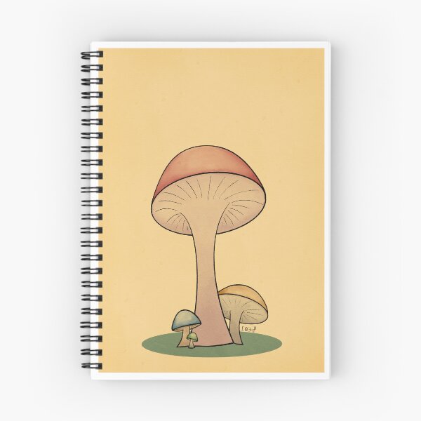 Item preview, Mushrooms designed and sold by PencilCatInk.