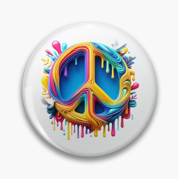Item preview, Acidulous Peace - Colorful Harmony designed and sold by PlanetTshirtArt.