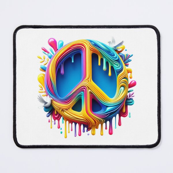 Item preview, Acidulous Peace - Colorful Harmony designed and sold by PlanetTshirtArt.