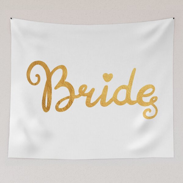 Item preview, Bride. Golden lettering designed and sold by OlyaMolli.