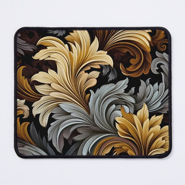 Item preview, toffee color swirling abstract decorative print designed and sold by dcrc.