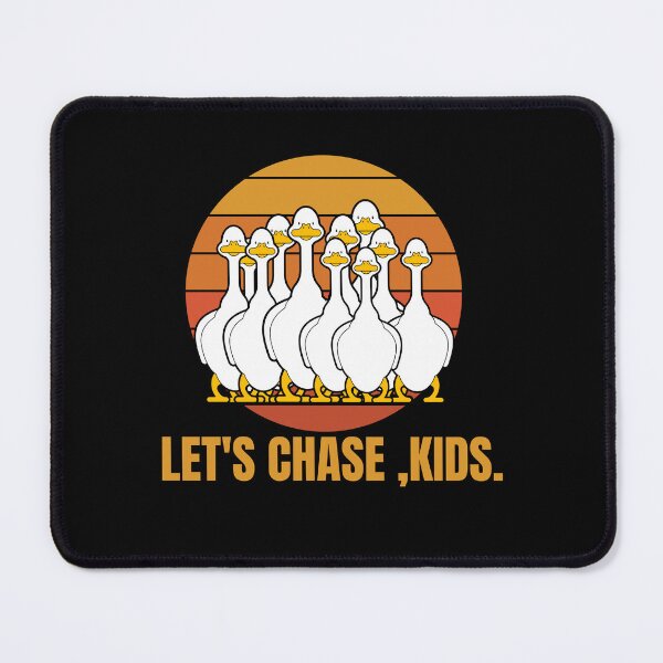 Item preview, geese chasing kids designed and sold by Thespacerocket.