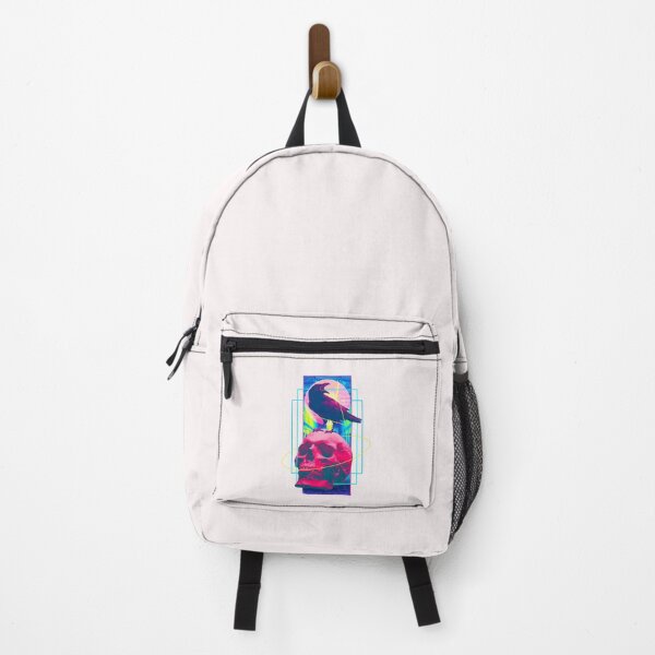Item preview, Vaporwave Aesthetic Crow & Skull designed and sold by Hudoges.